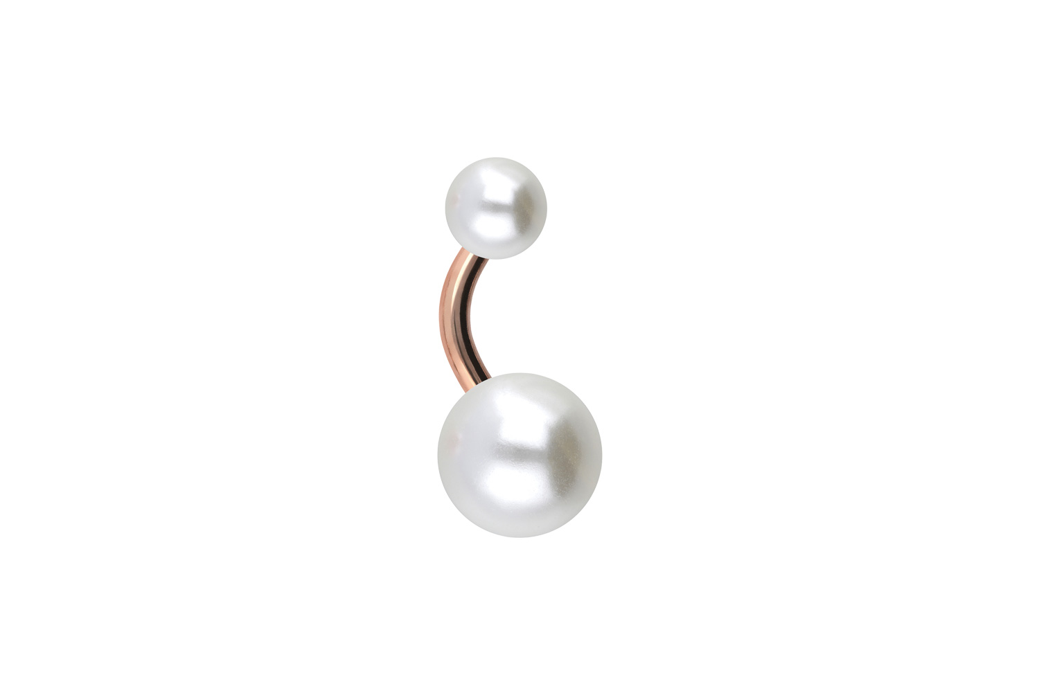 Titan Bananabell Piercing SYNTHETISCHE PERLEN